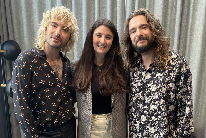 Bill & Tom Kaulitz im Interview mit Redakteurin Maren von Podstars