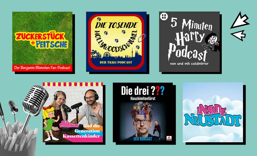 Podcasts aus unserer Kindheit