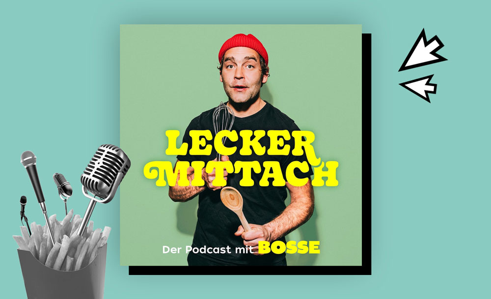 Rezension zum Podcast "Lecker Mittach" mit Aki Bosse