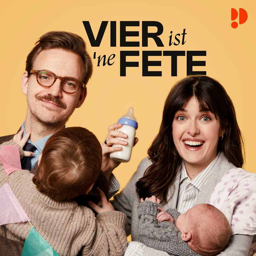 Vier ist ne Fete Podcast Marie Nasemann Cover