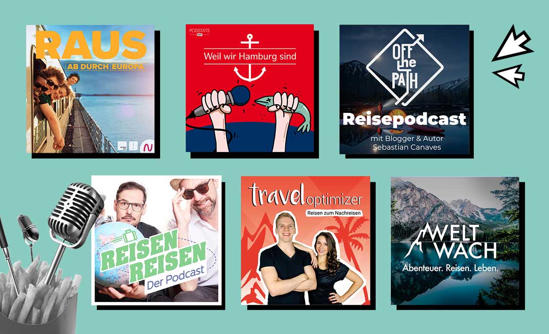 Die besten Reise-Podcasts