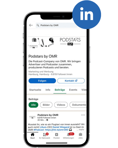 Podstars Social LinkedIn